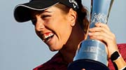 Georgia Hall: Women's British Open winner wants to inspire young girls to take up golf